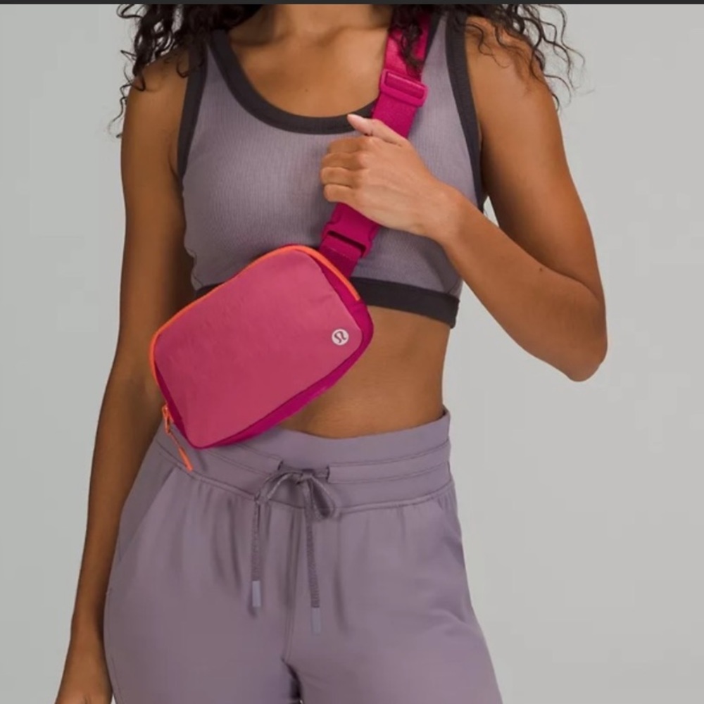 NWT Lululemon Everywhere Belt Bag *1L - Pink Lychee/ Ripened Raspberry